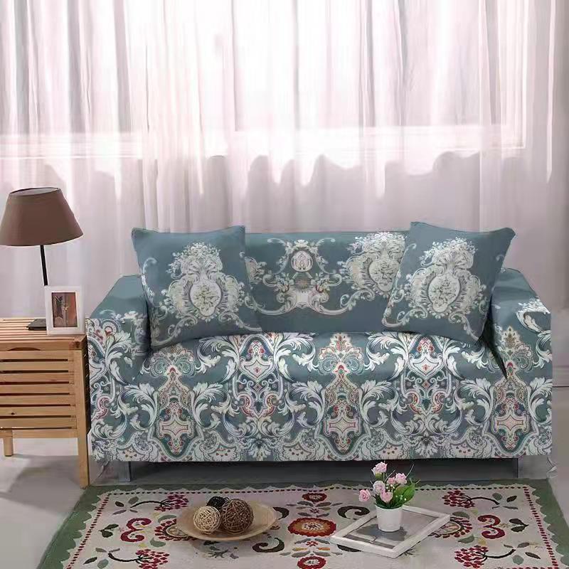 [Gratis Ongkir] Cover Sofa Sarung Sofa 1/2/3/4 Seater Sofa Cover Elastic Sarung bantal sofa Cushion Protector Cover