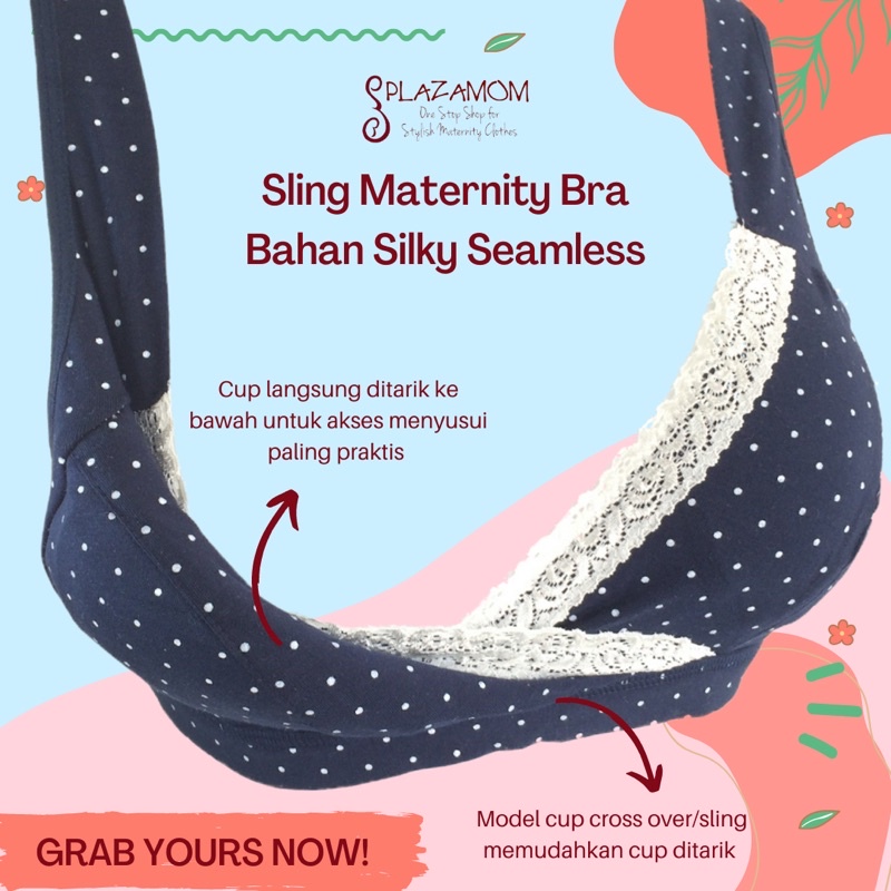 BRA MENYUSUI (SLING MATERNITY BRA) BEST SELLER PBH162M