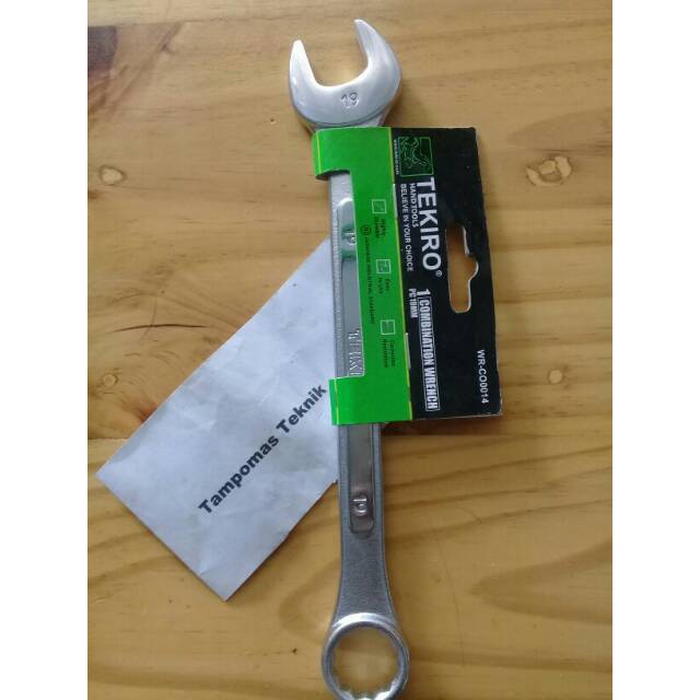 Kunci Ring Pas Tekiro19mm Kunci Kombinasi Tekiro19 mm