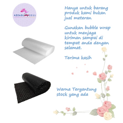 

Tambahan Bubble Wrap Untuk Packing