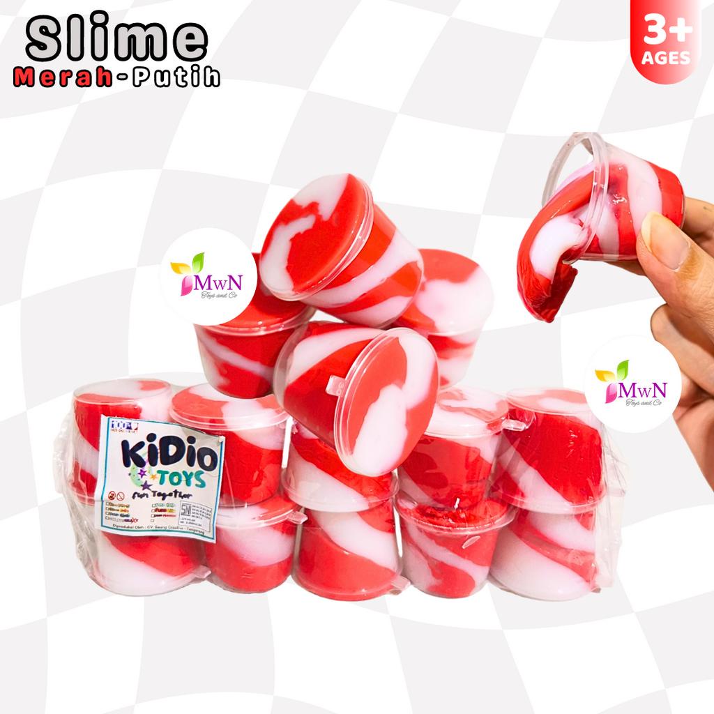 MWN Mainan Anak Slime Merah Putih (1pcs)