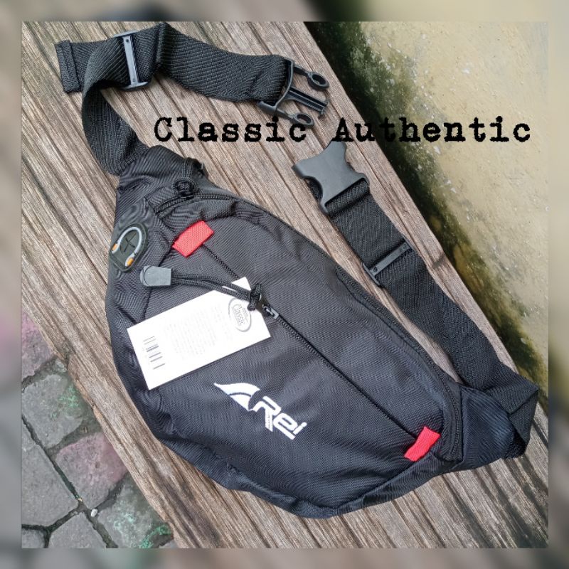 Tas pinggang Scoopy pria tas selempang distro remaja laki-laki