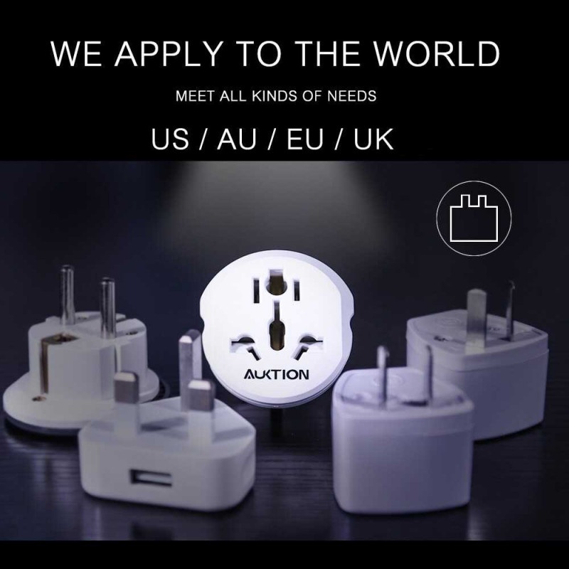 Adapter Colokan EU Plug Loop Universal Travel