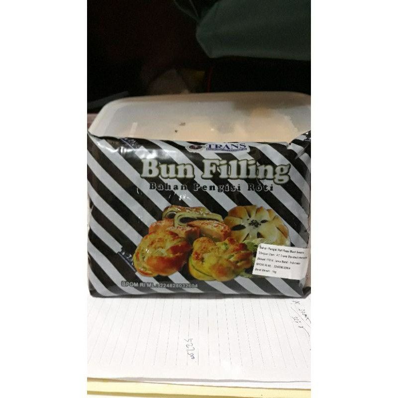 

Filling bun black sesame