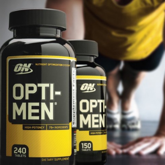 [100% ORIGINAL USA] Optimen Multivitamin 90 Caps Fitness Opti Men