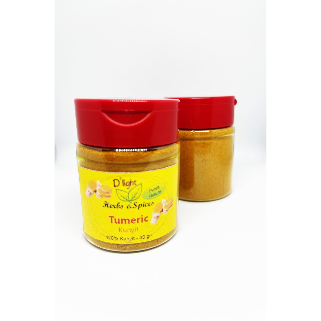 kunyit bubuk murni kunyit powder tumeric bubuk 100% Murni 30gr