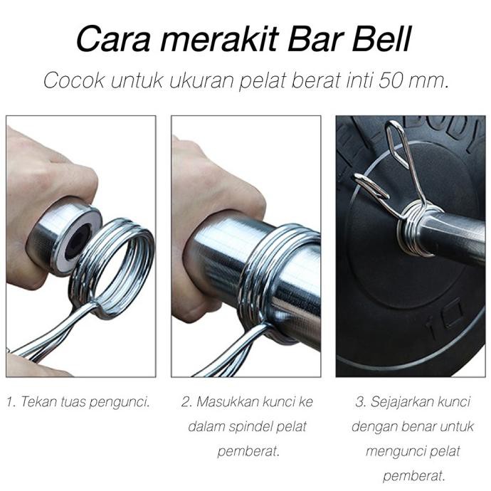 Dumbell Road 120Cm Stick Dumbell Murah