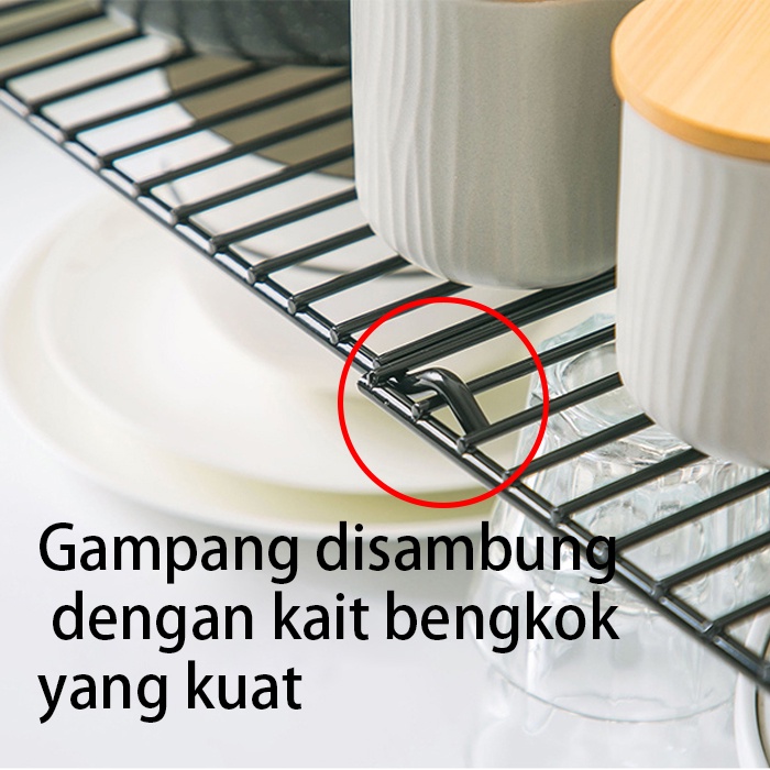 CY-0123 Rak Penyimpanan Peralatan Dapur Serbaguna