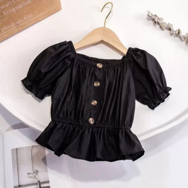 Baju Anak Perempuan Ifaya Sabrina Kids Korean Style / Blouse Top Atasan Anak Perempuan Cantik 6 bulan - 6 Tahun