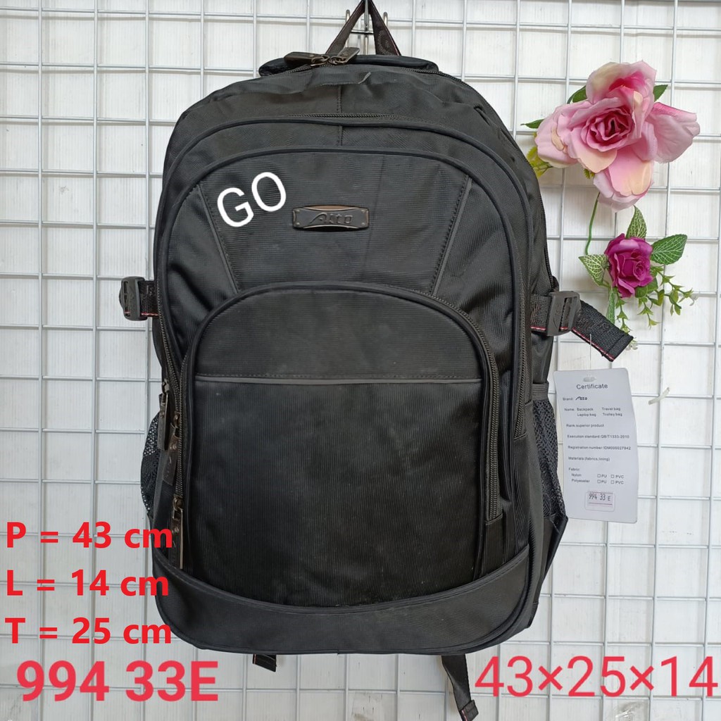 gos PALO ALTO TAS RANSEL A4 Laptop Free RainCover Original