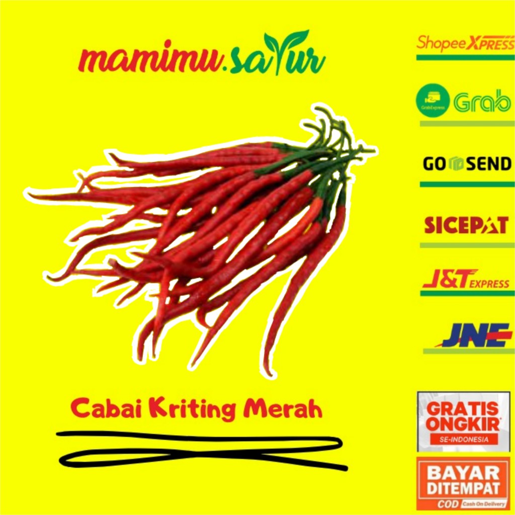 

CABAI CABE MERAH KERITING CABAI MERAH KERITING CABE MERAH CABE KRITING SAYUR SAYURAN SEGAR 500 GR