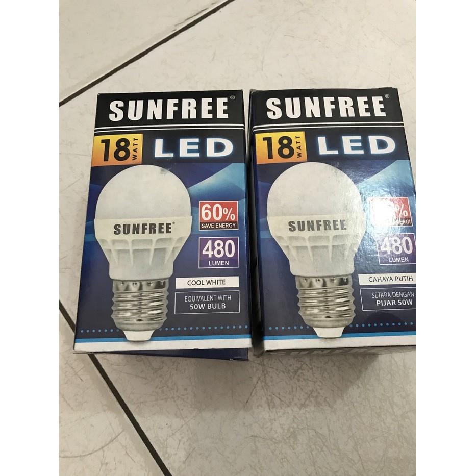 Bohlam led sunfree 18watt by hannochs