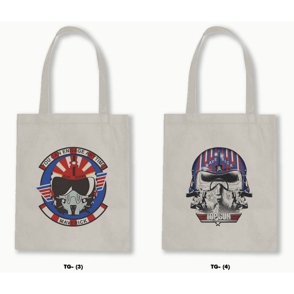 TOTE BAG BLACU - TOP GUN MAVERICK