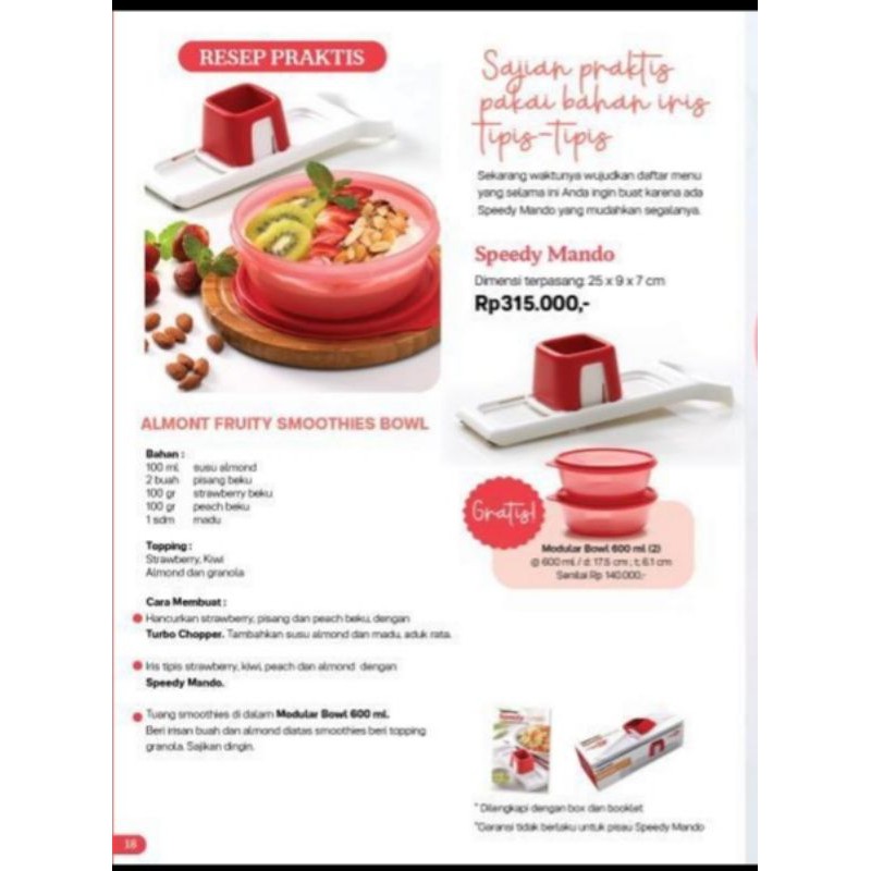 Speedy mando FREE modular bowl 2