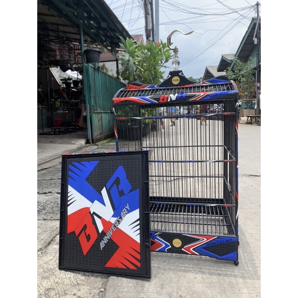SANGKAR KANDANG KOTAK BNR 3D RACING NEW NO 1
