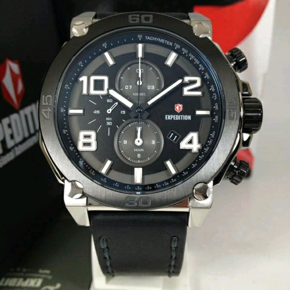 Jam Tangan Pria Expedition 6766  47mm xetk Original