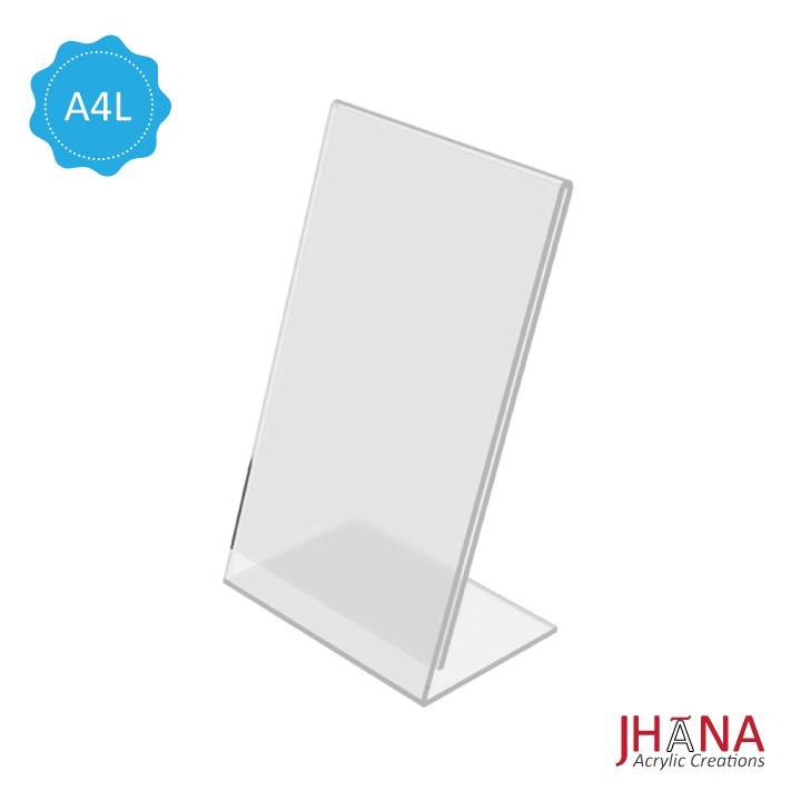 

Tentcard A4 TCA4L / Akrilik Standing Menu / Acylic display holder