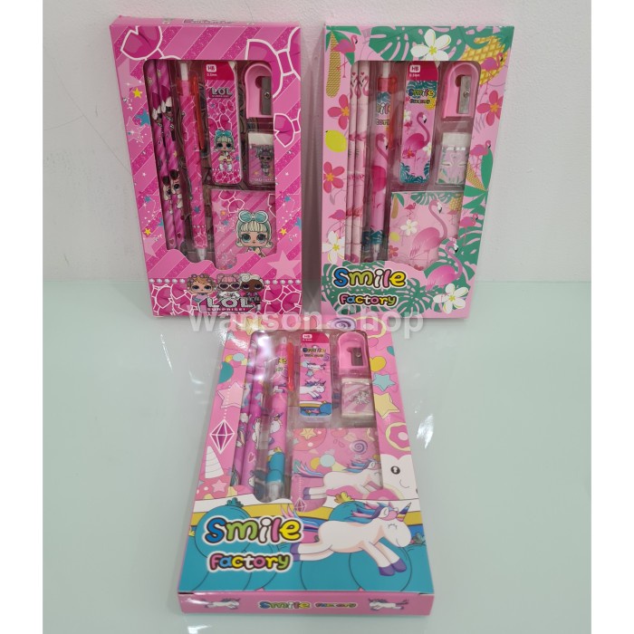 

tulis-alat-paket- paket alat tulis/ study set anak / souvenir ulang tahun anak -paket-alat-tulis.