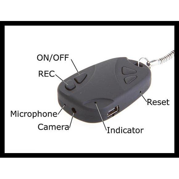 KOMPLIT Kamera pengintai mini gantungan kunci ( carkey ) TERLENGKAP