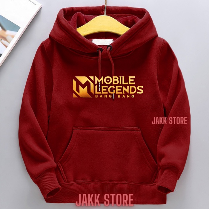 Jaket Hoodie Anak Laki Laki ML MOBILE LEGEND Usia 2-15 Tahun/ Switer Hodie Anak Cowok Keren