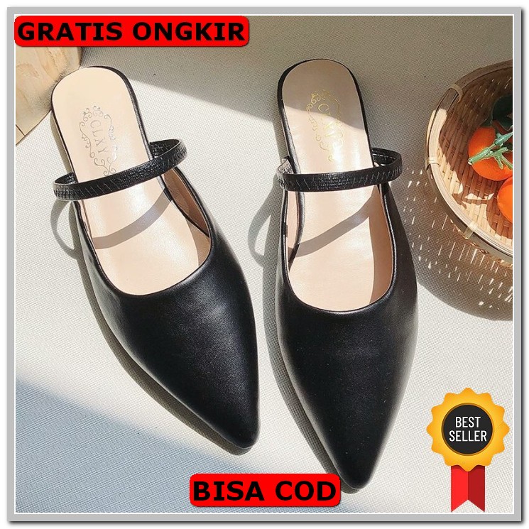 sandal plat wnta Flat Shoes Murah Plat Shoes Wanita Sepatu Flatshoes Sepatu Flatsh SK794  Tali Tenga