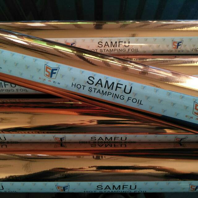 Hot stamping foil TEMBAGA 117-5