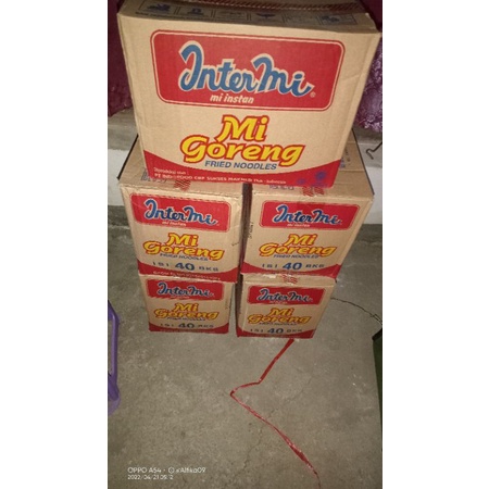 

Intermie goreng 1dus harga murah isi 40