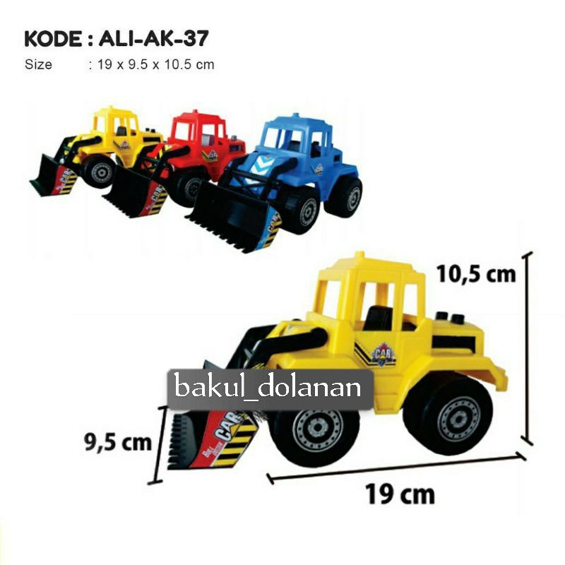 MAINAN ANAK CEWEK COWOK PEREMPUAN MOBIL ALAT BERAT ak-37