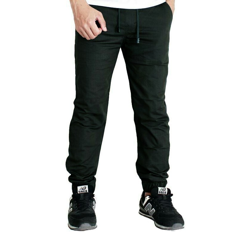MURAH  Celana Jogger Hitam | Black | Cheapmonday PSD RebelEight DC VANS