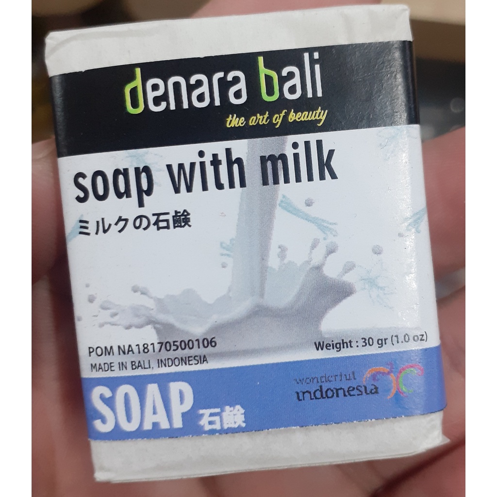 NATURAL SOAP (SABUN ALAMI) “DENARA BALI SOAP” MADE IN BALI 100GR