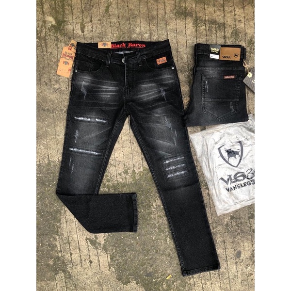 Celana panjang jeans sobek sobek terbaru/celana panjang jeans pria/celana panjang jeans street skiny