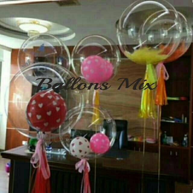 Balon pvc 18 inch / balon pvc transparan / balon dekorasi