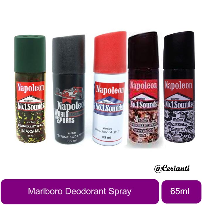 Parfum Deodorant Napoleon / Marlboro Hitam 65 ml