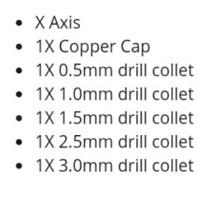 Jual Collet mini drill chuck Chuck bor mini Diskon