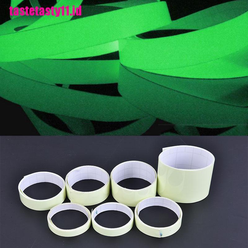 【TTID】Glow In The Dark Sticker Tape Luminous Fluorescent Night Safety Warning D