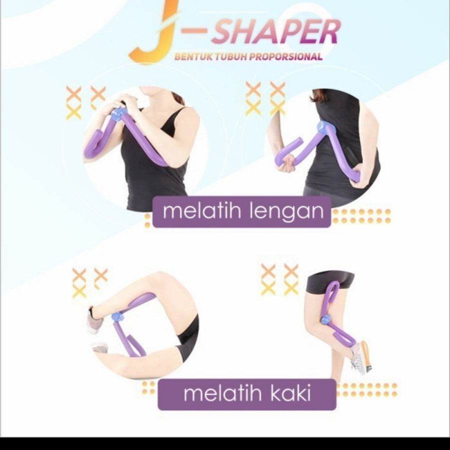 J Shaper Alat Olahraga Peramping Lengan Tangan Fitness Gym Otot Sehat