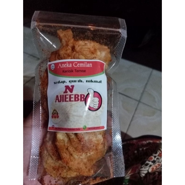 

keripik tempe halal 50 gram