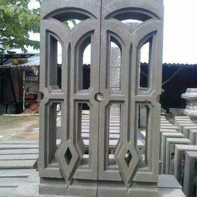 Cetakan Loster Tumbuk model jangkar untuk pagar