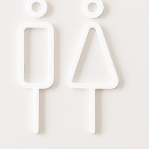 

RR4★ Otello - Toilet Sign Board Akrilik Timbul Direct | Papan Tanda Penanda Ruangan Barang Baru