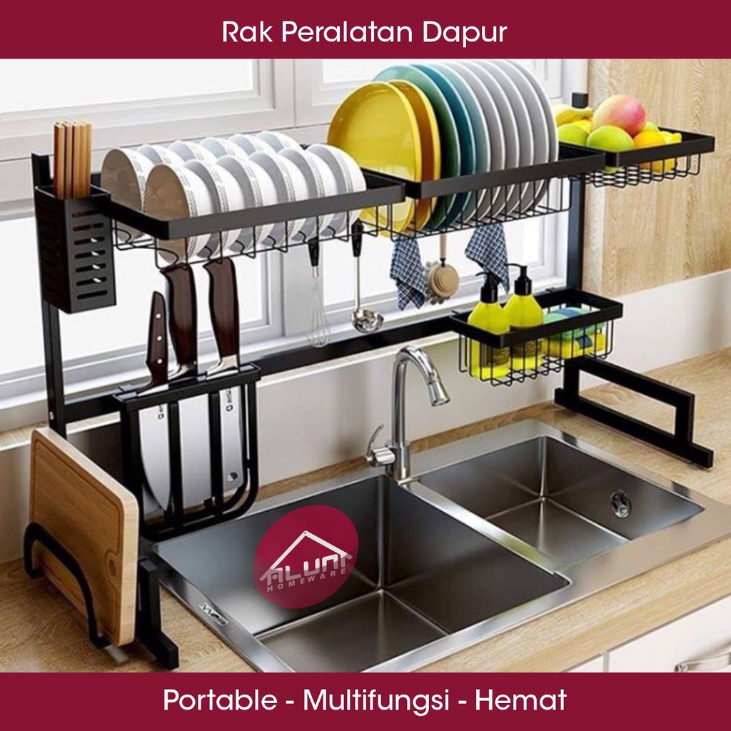Rak Piring Wastafel Serbaguna|RAK PIRING SERBAGUNA|PENIRIS PERALATAN MAKAN