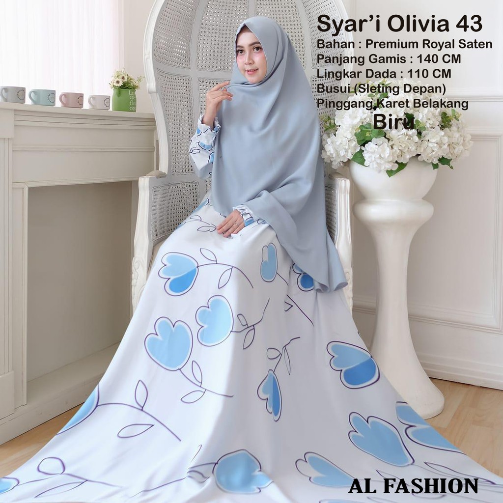 SYARI OLIVIA SET KHIMAR