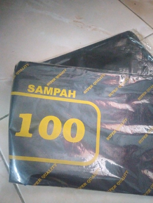 Kantong Sampah  60 * 100 Cm / Plastik Sampah / Kresek Sampah (pack)