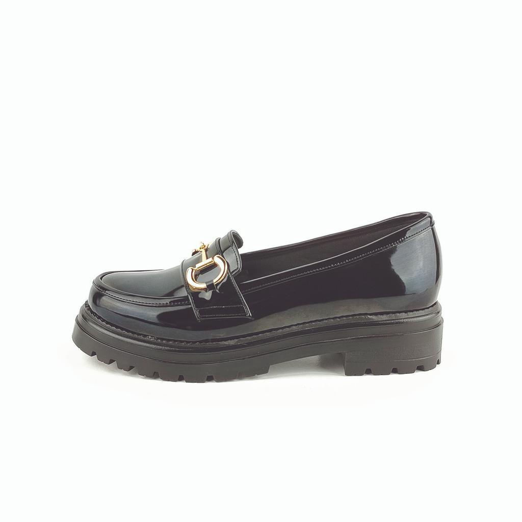 Workswell Clarisha Sepatu Boots Wanita Hitam Glosi