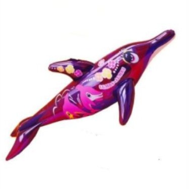 balon tiup lumba lumba transparant