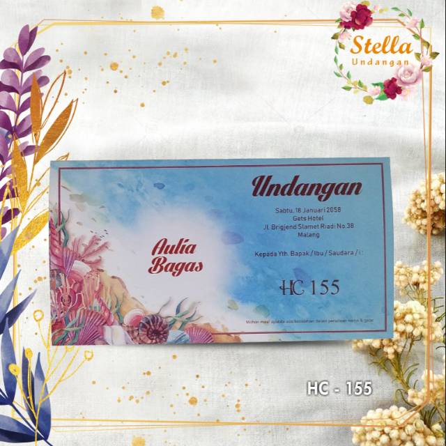 Blangko Undangan HC 155