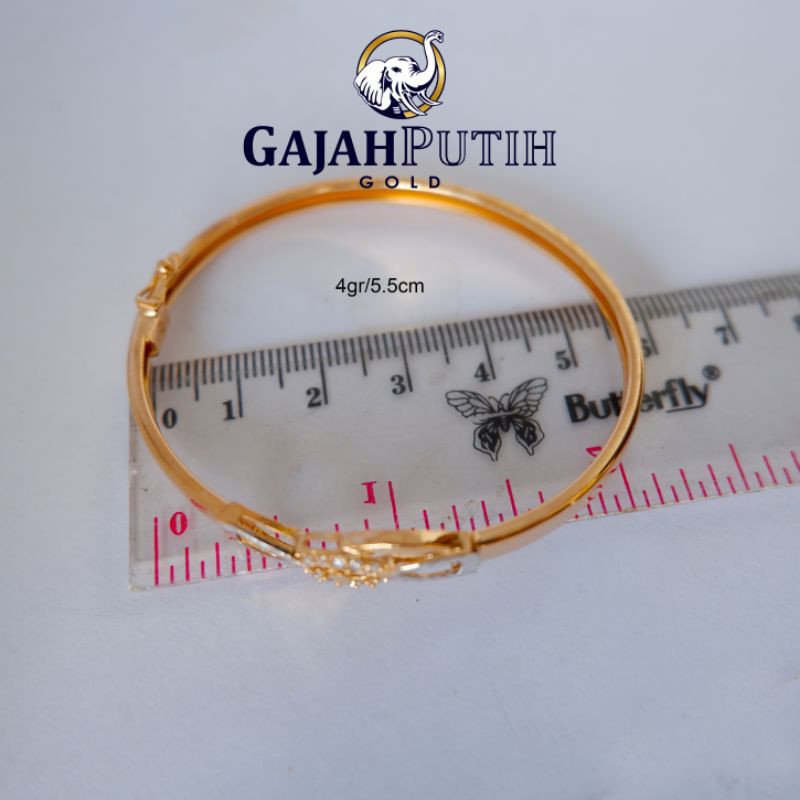 4gr Gelang Model Permata Emas Asli KodeO240553