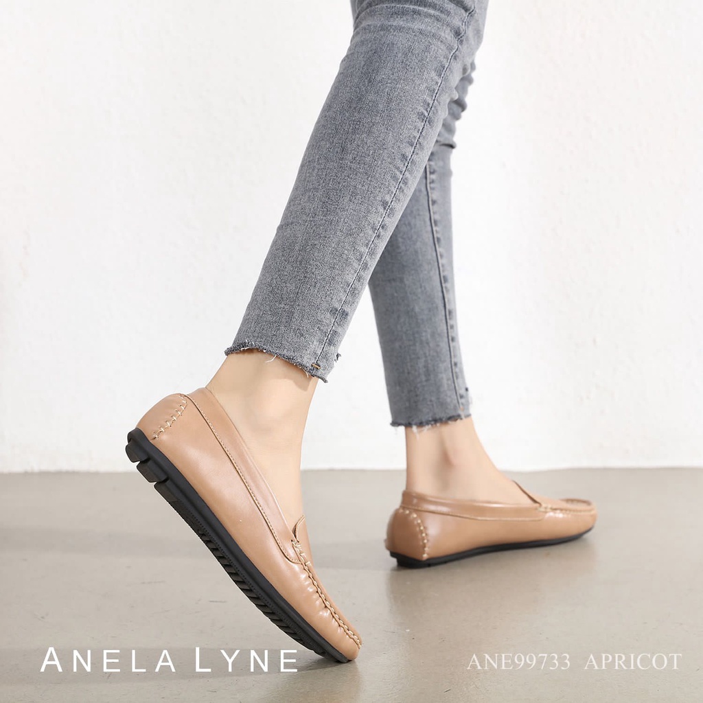 ANELA LYNE SEPATU FLAT SHOES LOAFERS BERTI 99733 ORIGINAL