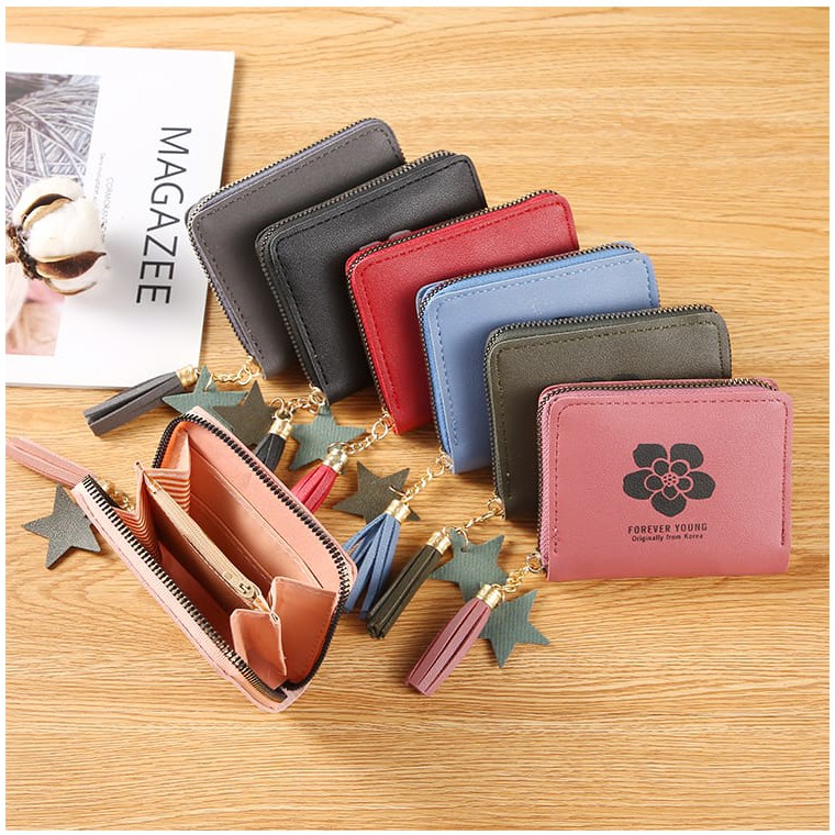 EV D2202 dompet koin mini wanita import real pict