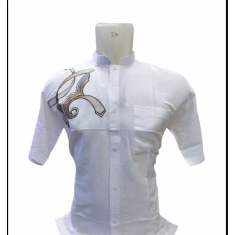 baju koko pria putih baju muslim pria putih baju koko laki laki