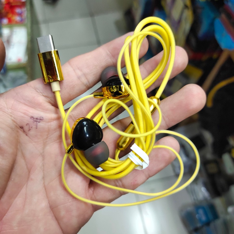 HEADSET TYPE C STEREO UNIVERSAL TYPE C MANTUL MURAH MERIAH